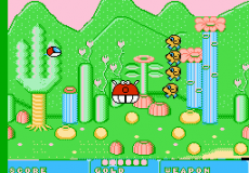 Игра Fantasy Zone (Tengen)