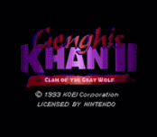 Genghis Khan II - Clan of the Gray Wolf