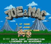 Игра Joe Mac