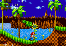 Mario in Sonic 1 (Somari)