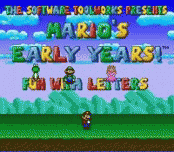 Mario's Early Years! Fun with Letters