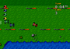 Игра Micro Machines: Turbo Tournament '96 (J-Cart)