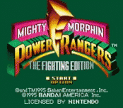 Mighty Morphin Power Rangers - The Fighting Edition