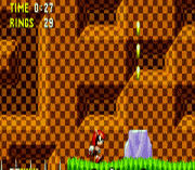 Mighty the Armadillo in Sonic 1 (Aquaslash’s & Cinossu’s Sprites)