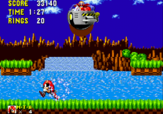 Mighty the Armadillo in Sonic 1 (Knuckles Chaotix Sprites)