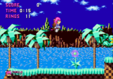Игра Stella the Cat (Sonic 1 Hack)