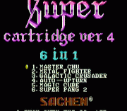 Super Cartridge Ver 4 – 6 in 1