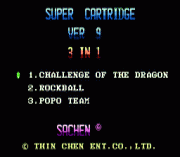 Игра Super Cartridge Ver 9 – 3 in 1