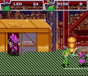 Игра Teenage Mutant Ninja Turtles: Turtles in Time