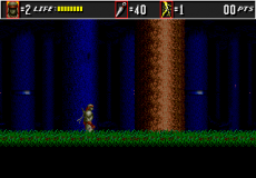 The Super Shinobi II (Earlier)