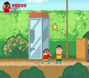 Shin chan contra los Munecos de Shock Gahn