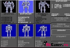 Игра BattleTech: The Crescent Hawks' Revenge