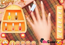 Игра Princesses Autumn Knits And Nails