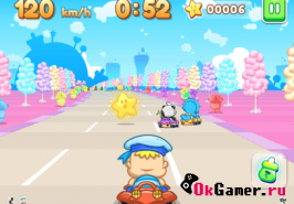 Игра Baby Race Galaxy (Детская гоночная галактика)