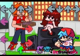 Игра Friday Night Funkin' vs Kiz the Pizza Man