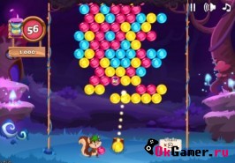 Игра Bubble Woods (Шариковые леса)