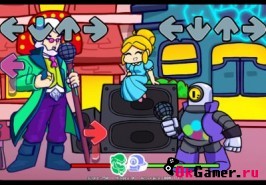Игра Friday Night Funkin': Brawl Stars mod