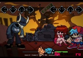Игра Friday Night Funkin': Tabi Genocide Retrospecter Remix
