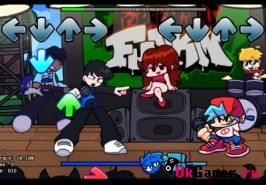 Игра Friday Night Funkin': Starlight Mayhem (FNF vs CJ)