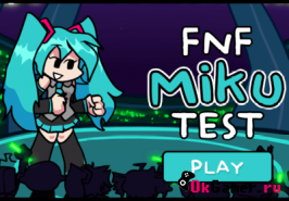 Игра FNF Miku Test