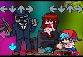 Игра FNF vs Byron the Mafia Boss