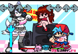 Игра FNF vs Maggie (Subwoofer Showdown)
