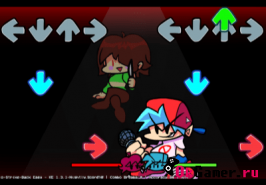 Игра Friday Night Funkin' VS Chara