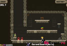 Игра The Warrior with the Cursed Sword / Воин с проклятым мечом