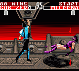 Игра Mortal Kombat II (Sega Game Gear)