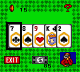 Игра Poker Faced Paul's Poker (Sega Game Gear)