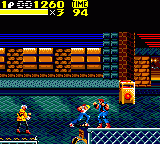 Игра Streets of Rage II (Sega Game Gear)
