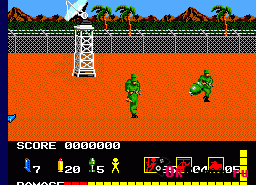 Игра Operation Wolf (Sega Master System)