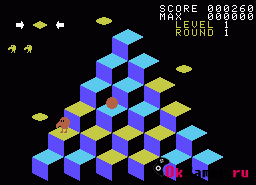 Игра Q-bert (Sega Master System)