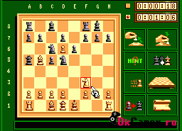 Игра Sega Chess (Sega Master System)