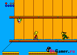 Игра Simpsons, The - Bart vs. the World (Sega Master System)