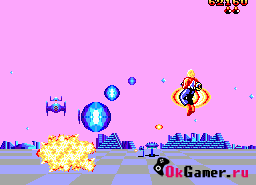 Игра Space Harrier 3D (Sega Master System)
