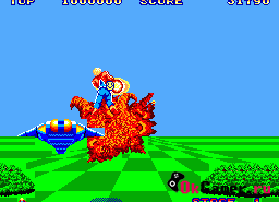 Игра Space Harrier (Sega Master System)