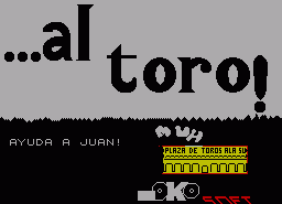 Игра Al Toro! (ZX Spectrum)