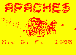 Игра Apaches (ZX Spectrum)