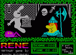 Игра Arthur (ZX Spectrum)