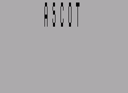 Игра Ascot (ZX Spectrum)