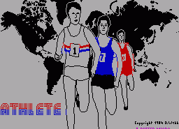 Игра Athlete (ZX Spectrum)