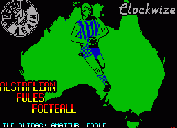 Игра Australian Rules Football (ZX Spectrum)