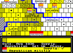 Игра Caudillo (ZX Spectrum)