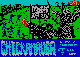 Игра Chickamauga (ZX Spectrum)