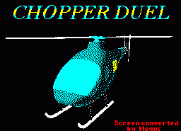 Игра Chopper Duel (ZX Spectrum)