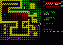 Игра Coco-nut (ZX Spectrum)