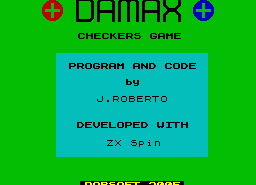 Игра Damax (ZX Spectrum)