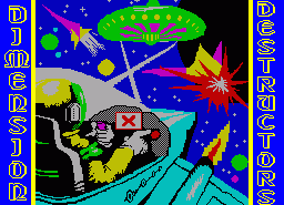 Игра Dimension Destructors (ZX Spectrum)