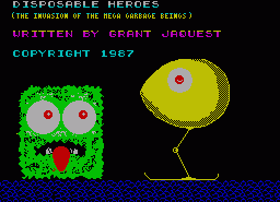 Игра Disposable Heroes (ZX Spectrum)